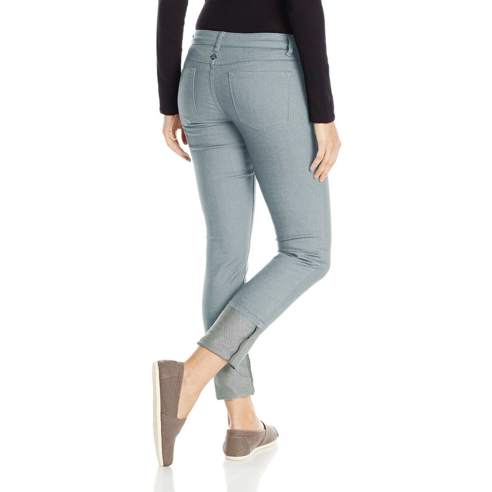 New NWT Womens 8 Prana Kara Jeans Blue Light Agave Stretch Organic Performanc 29